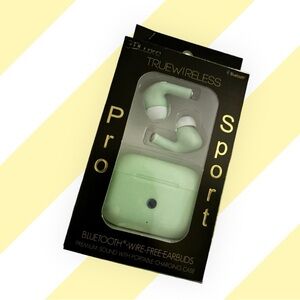 TRUE WIRELESS PRO-SPORT BLUETOOTH WIRE FREE EARBUDS